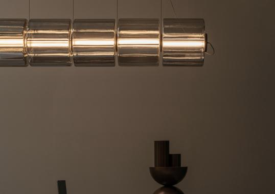 Подвесной светильник модель Column 300 Horizontal P-H 5 Suspension Lamp от фабрики A-N-D