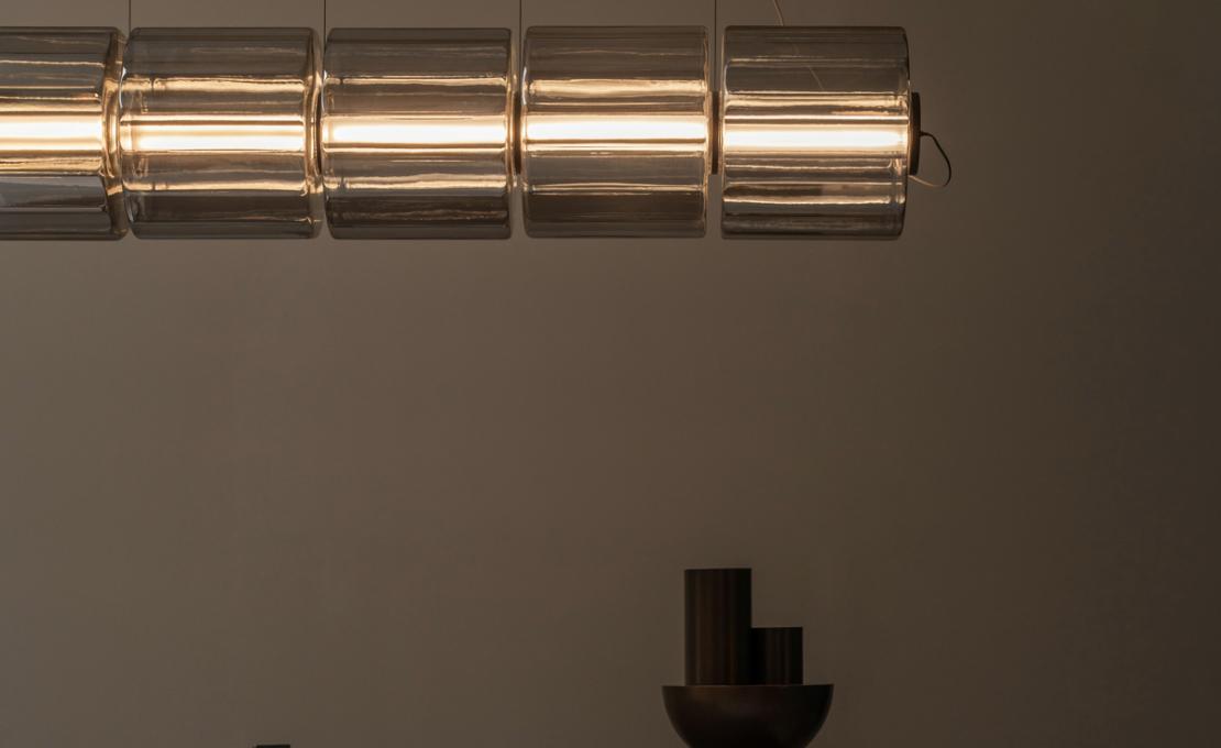 Подвесной светильник модель Column 300 Horizontal P-H 5 Suspension Lamp от фабрики A-N-D