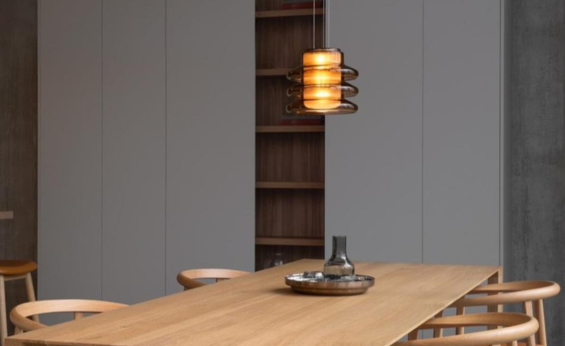 Подвесной светильник модель Pace 28 P 3 Modules Suspension Lamp от фабрики A-N-D