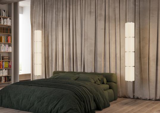 Подвесной светильник модель Column 175 Vertical P - 4 Suspension Lamp от фабрики A-N-D
