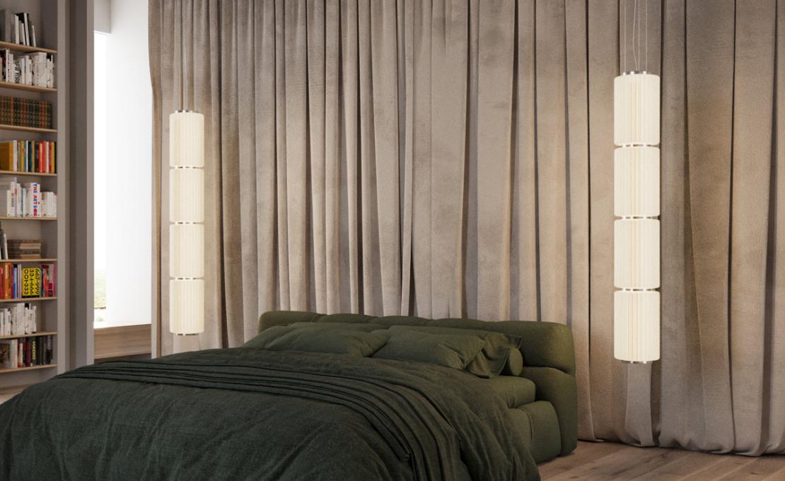 Подвесной светильник модель Column 175 Vertical P - 4 Suspension Lamp от фабрики A-N-D