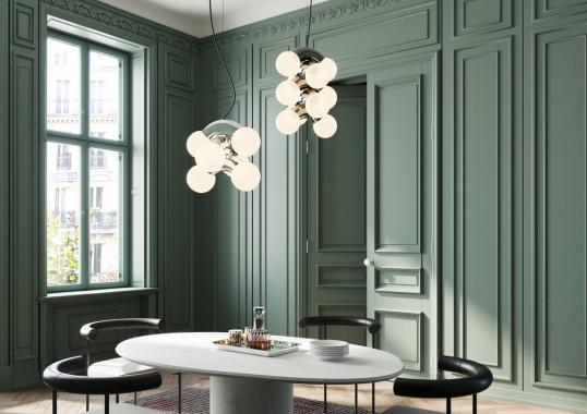 Подвесной светильник модель Vine 5 Suspension Lamp от фабрики A-N-D
