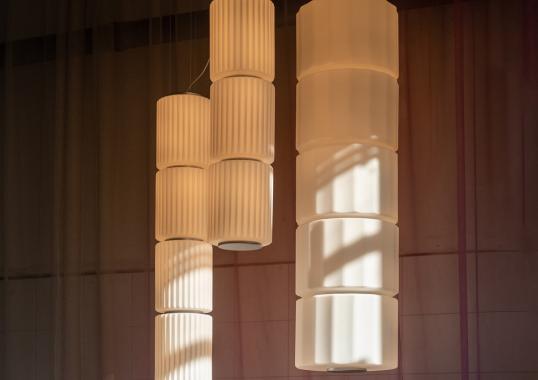 Подвесной светильник модель Column 175 Vertical P - 4 Suspension Lamp от фабрики A-N-D