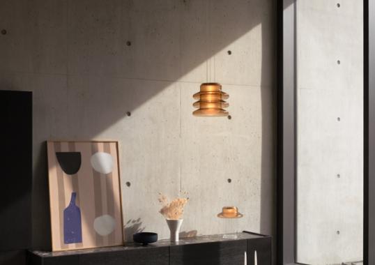 Подвесной светильник модель Pace 28 P 3 Modules Suspension Lamp от фабрики A-N-D