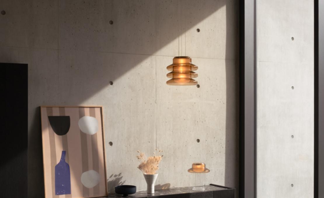 Подвесной светильник модель Pace 28 P 3 Modules Suspension Lamp от фабрики A-N-D