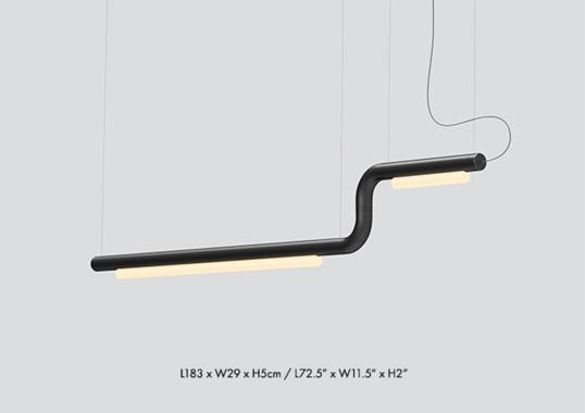 Подвесной светильник модель Pipeline CM 1 P pendant 2700K 010 US 120V от фабрики A-N-D