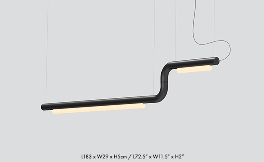 Подвесной светильник модель Pipeline CM 1 P pendant 2700K 010 US 120V от фабрики A-N-D