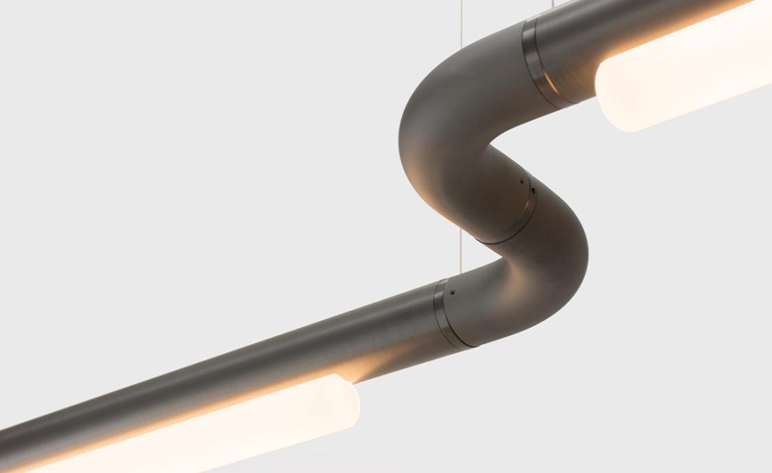 Подвесной светильник модель Pipeline CM 1 P pendant 2700K 010 US 120V от фабрики A-N-D
