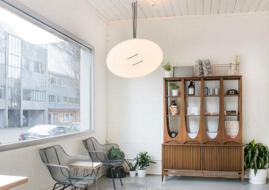 Подвесной светильник модель Button 90 Suspension Lamp от фабрики A-N-D