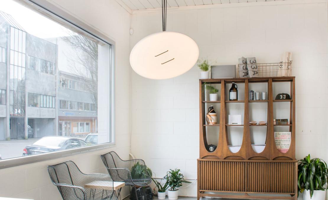 Подвесной светильник модель Button 90 Suspension Lamp от фабрики A-N-D