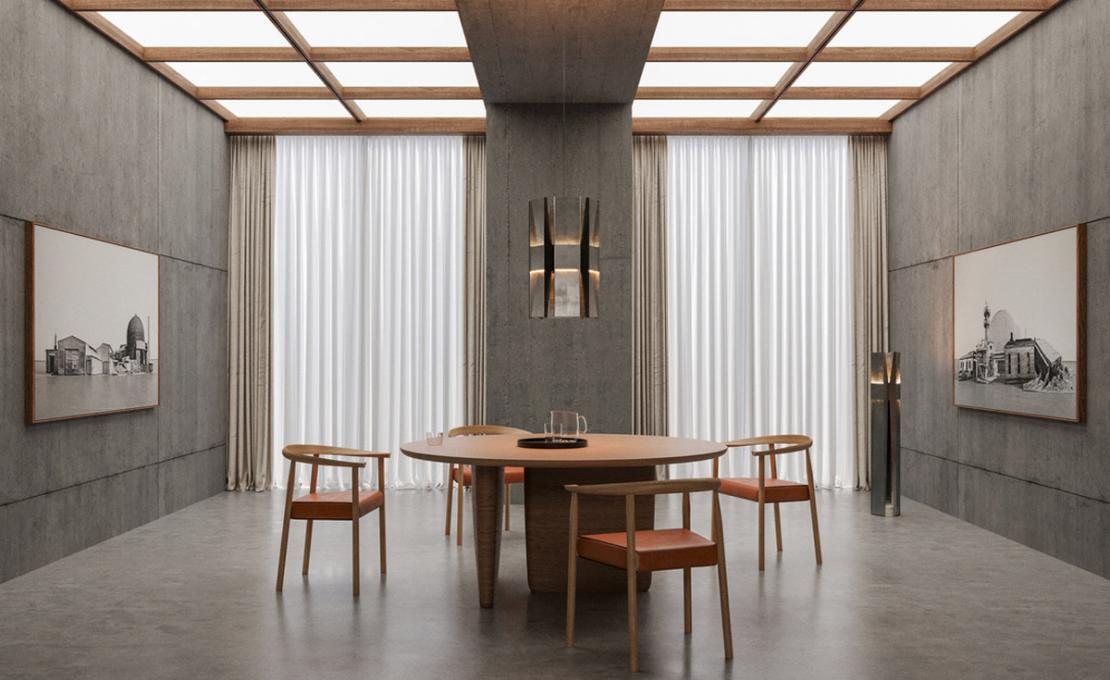Подвесной светильник модель Vector 6 - P Suspension Lamp от фабрики A-N-D