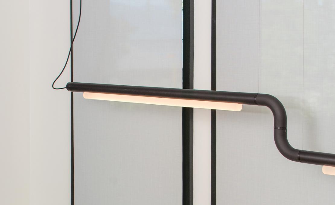 Подвесной светильник модель Pipeline CM 1 P pendant 2700K 010 US 120V от фабрики A-N-D
