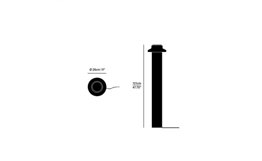 Торшер модель Pace 28 — F Floor Lamp от фабрики A-N-D