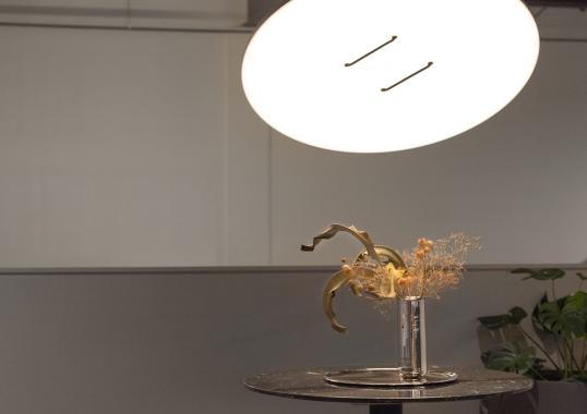 Подвесной светильник модель Button 90 Suspension Lamp от фабрики A-N-D