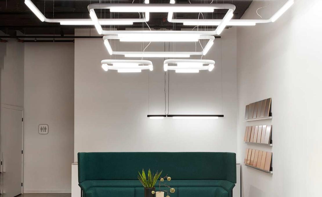 Подвесной светильник модель Pipeline CM4 Suspension Lamp от фабрики A-N-D