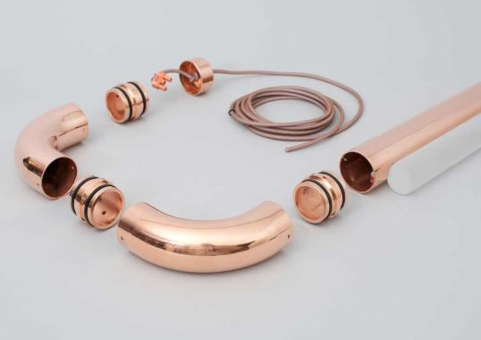 Подвесной светильник модель Pipeline CM4 Suspension Lamp от фабрики A-N-D