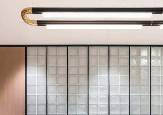 Подвесной светильник модель Pipeline CM8 Suspension Lamp от фабрики A-N-D
