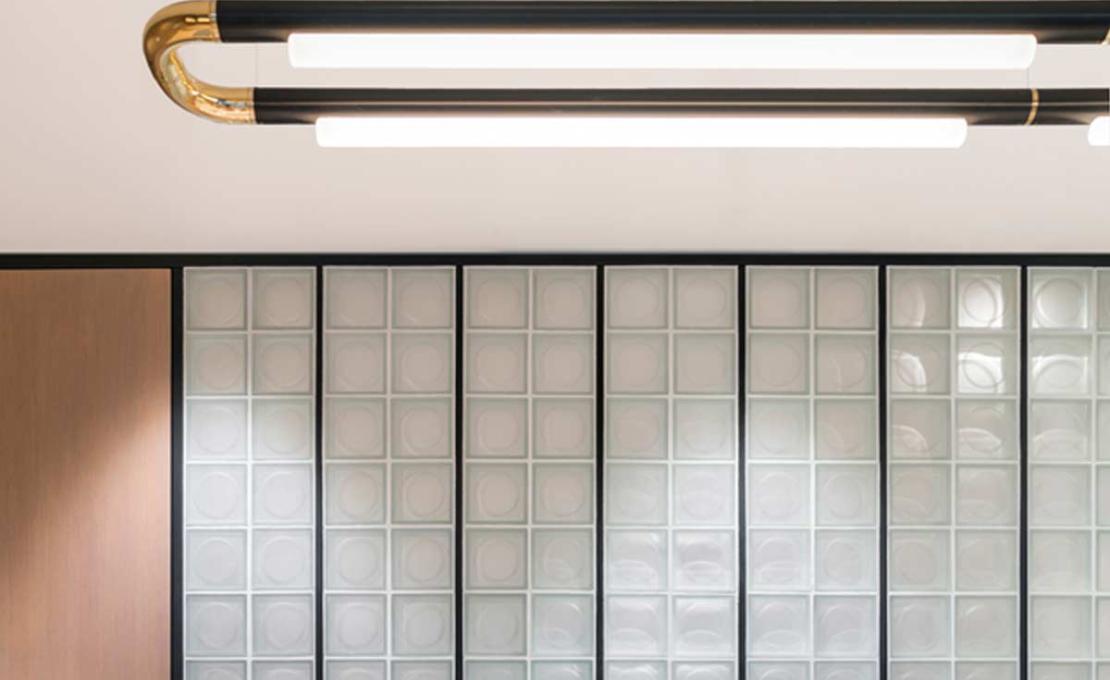 Подвесной светильник модель Pipeline CM8 Suspension Lamp от фабрики A-N-D