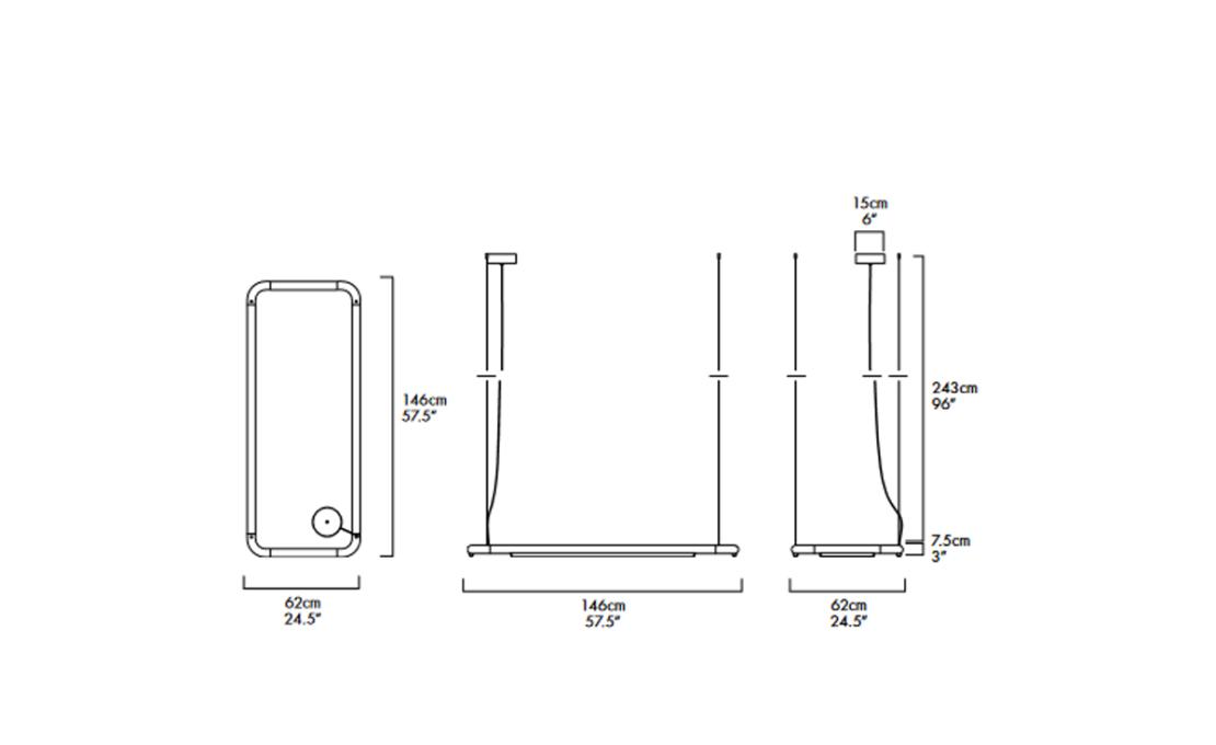 Подвесной светильник модель Pipeline CM4 Suspension Lamp от фабрики A-N-D