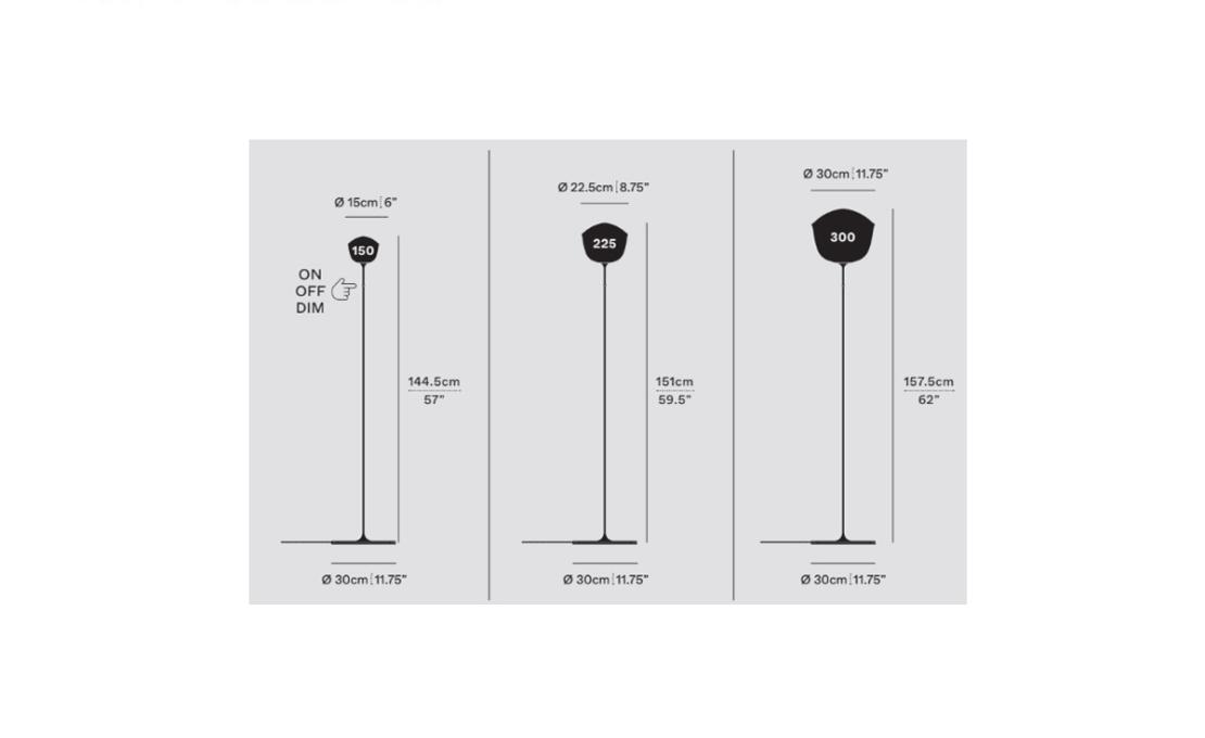 Торшер модель Contour Floor Lamp and от фабрики A-N-D