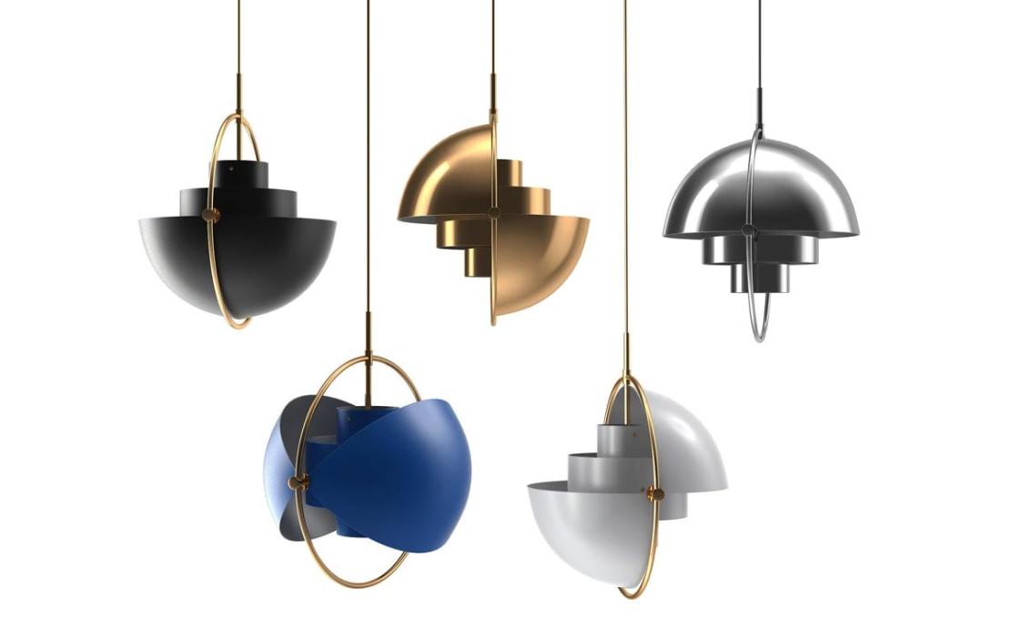 Подвесной светильник модель Multi-Lite Lampada a Sospensione от фабрики Gubi