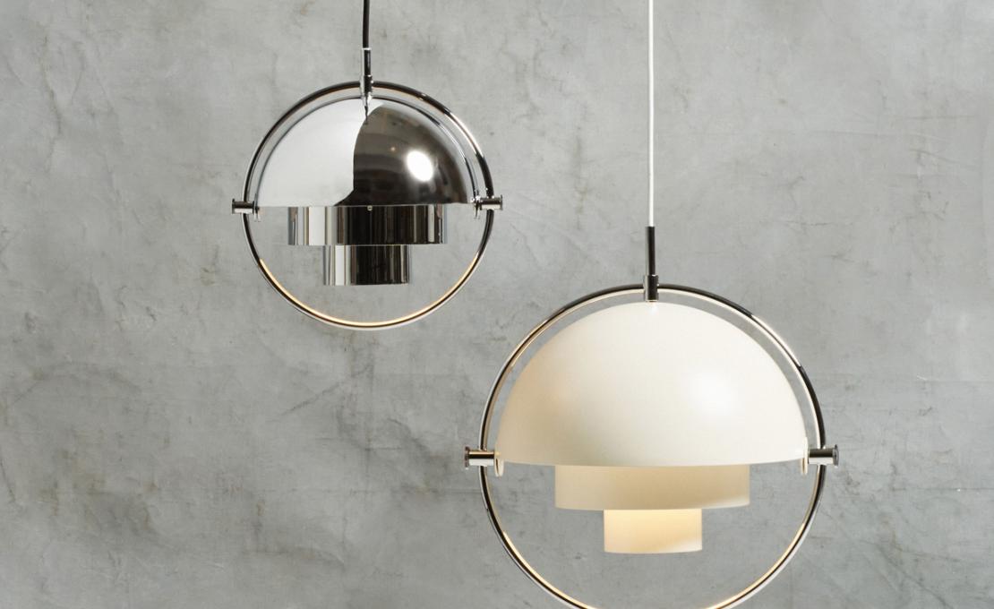 Подвесной светильник модель Multi-Lite Lampada a Sospensione от фабрики Gubi