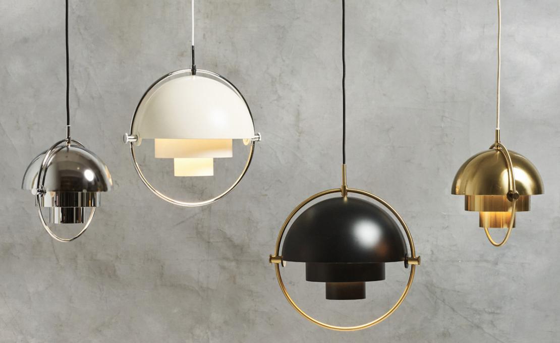Подвесной светильник модель Multi-Lite Lampada a Sospensione от фабрики Gubi