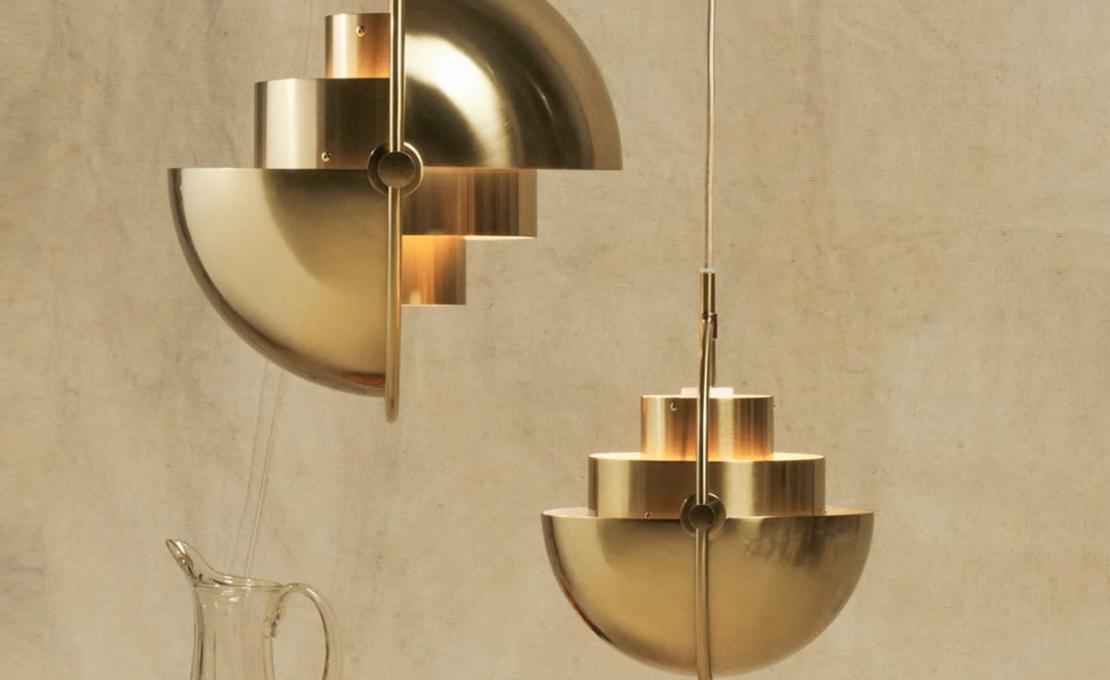 Подвесной светильник модель Multi-Lite Lampada a Sospensione от фабрики Gubi
