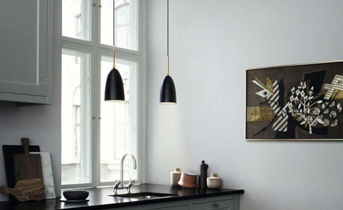 Подвесной светильник модель Gräshoppa Pendant Lamp от фабрики Gubi