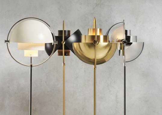 Торшер Multi-Lite Lampada da Terra - Base Ottone от Gubi image 5