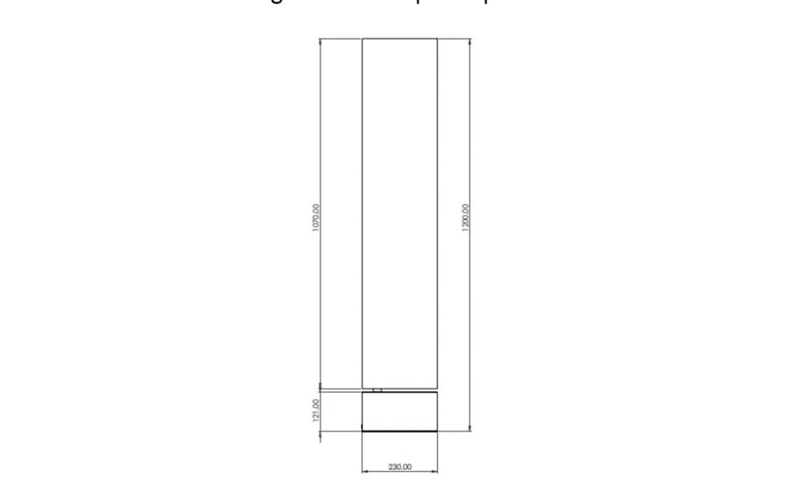 Торшер модель Unbound Large Floor Lamp от фабрики Gubi