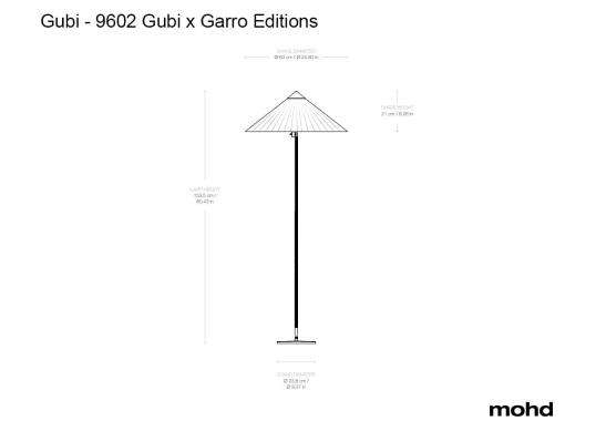 Торшер модель 956694 от фабрики Gubi