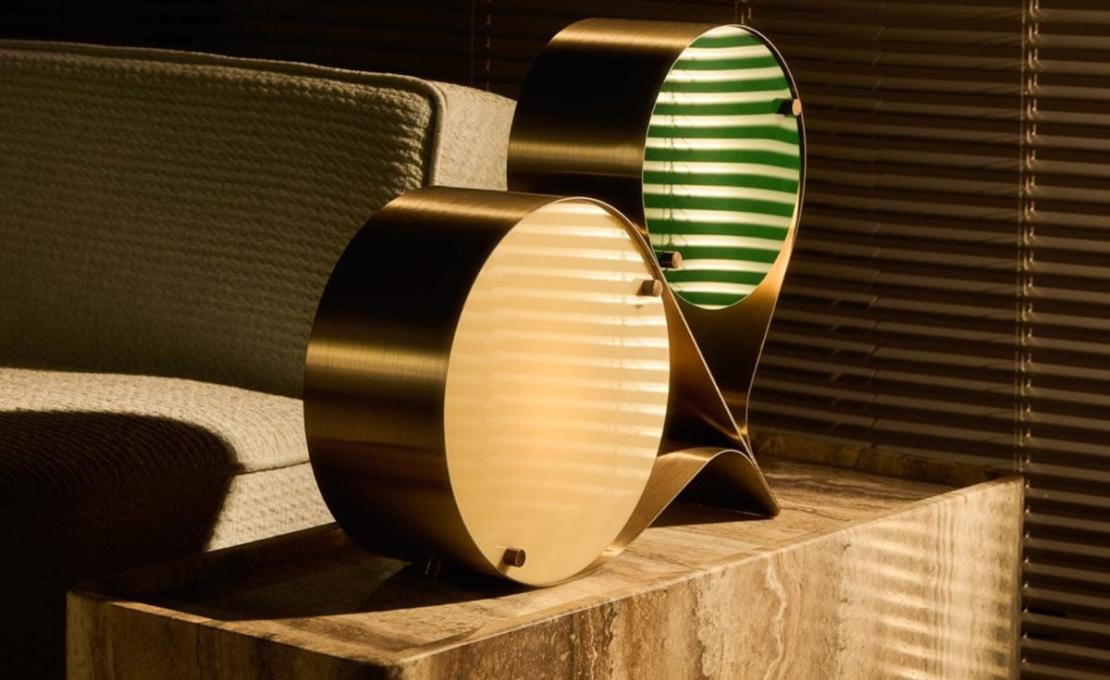Настольная лампа модель Coppia Table Lamp от фабрики Gubi