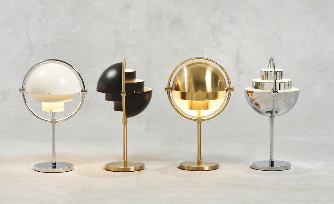 Настольная лампа модель Multi Lite Portable Lamp от фабрики Gubi