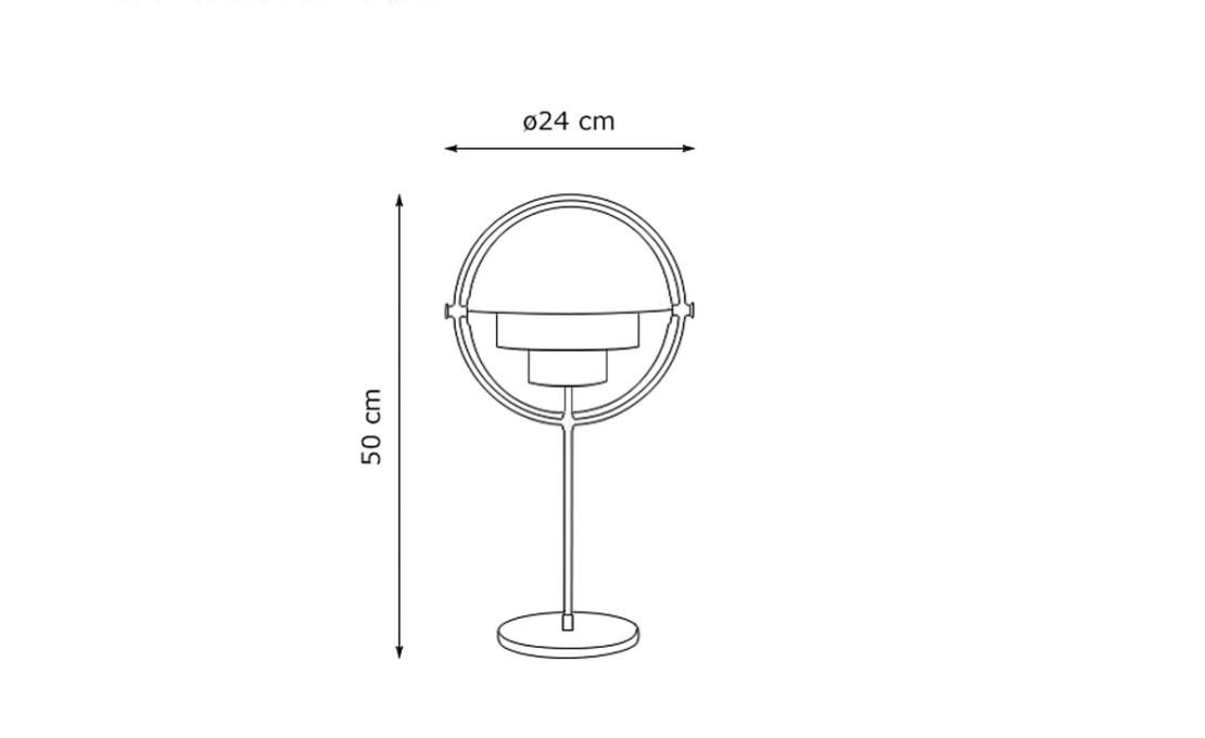 Настольная лампа модель Multi-Lite Table Lamp от фабрики Gubi