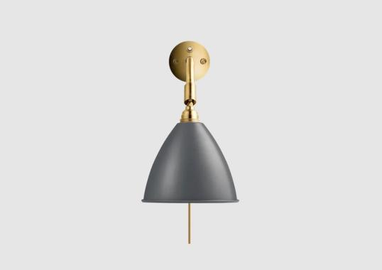 Бра модель Bestlite BL7 Wall Lamp - Brass Base от фабрики Gubi