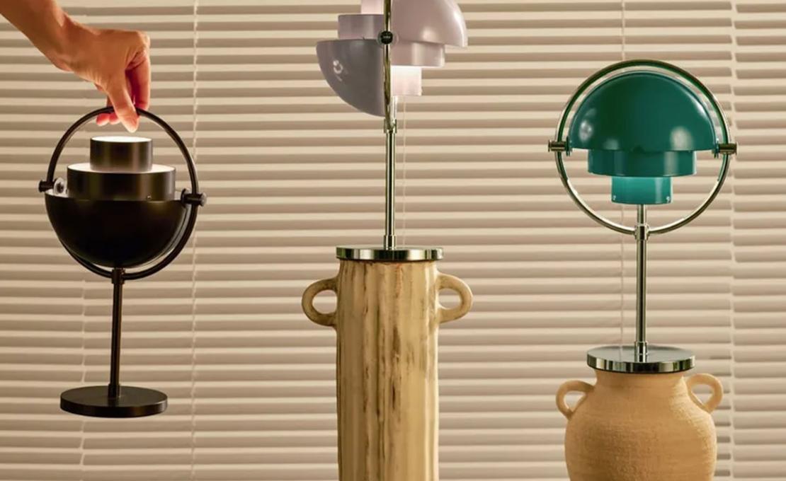 Настольная лампа модель Multi Lite Portable Lamp от фабрики Gubi
