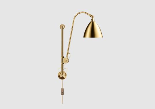 Бра модель Bestlite BL5 Wall Lamp - Brass Base от фабрики Gubi