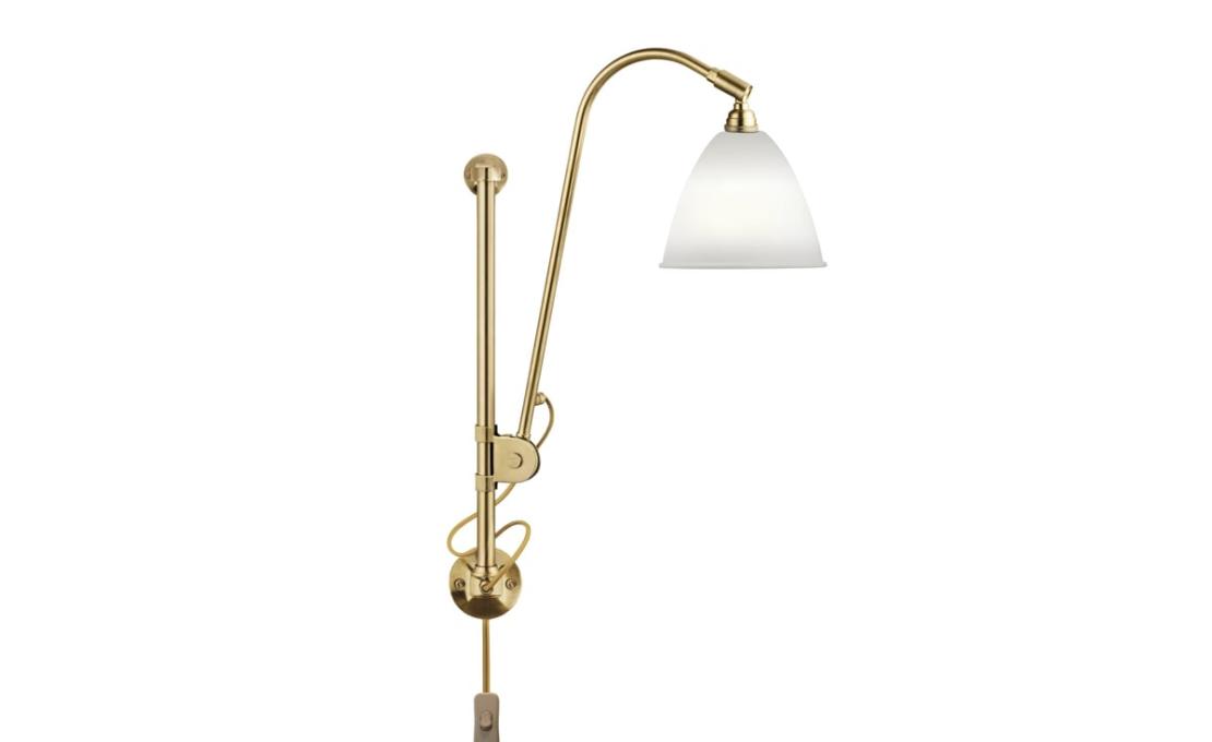 Бра модель Bestlite BL5 Wall Lamp - Brass Base от фабрики Gubi