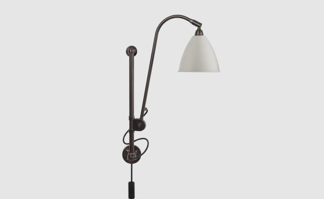 Бра модель Bestlite BL5 Wall Lamp - Black Brass Base от фабрики Gubi