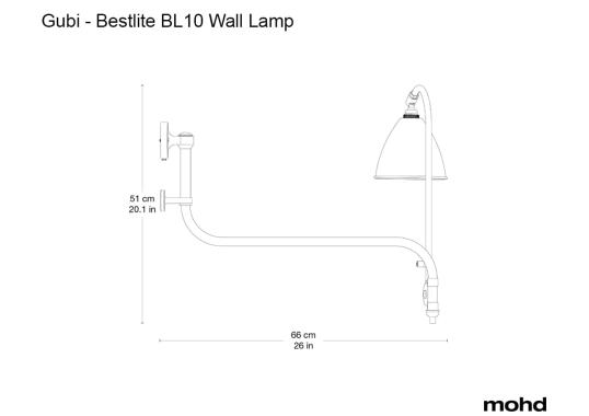 Бра модель Bestlite Wall Lamp 10 от фабрики Gubi