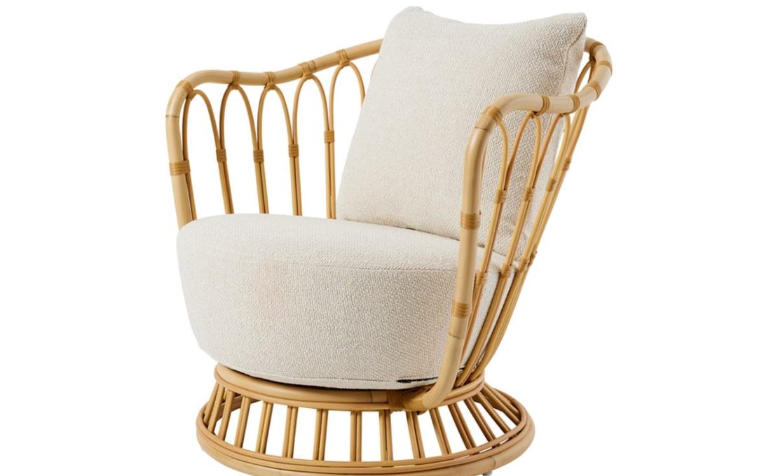 Кресло модель Grace Outdoor Lounge Chair - Fully Upholstered от фабрики Gubi