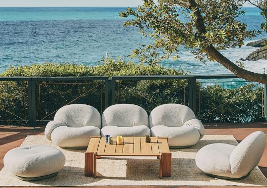 Кресло модель Pacha Outdoor Lounge Chair - Armchair от фабрики Gubi