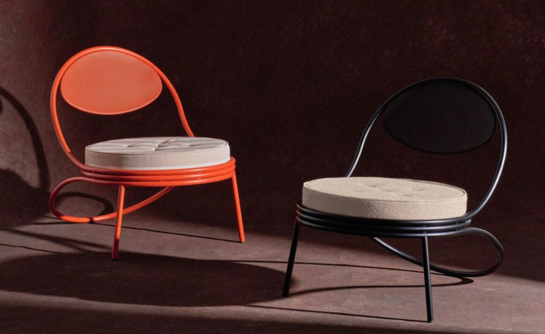 Кресло модель Copacabana Lounge Chair от фабрики Gubi
