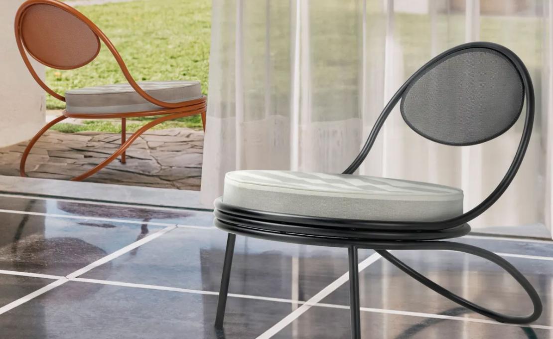 Кресло модель Copacabana Lounge Chair от фабрики Gubi