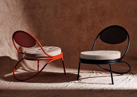 Кресло модель Copacabana Lounge Chair от фабрики Gubi