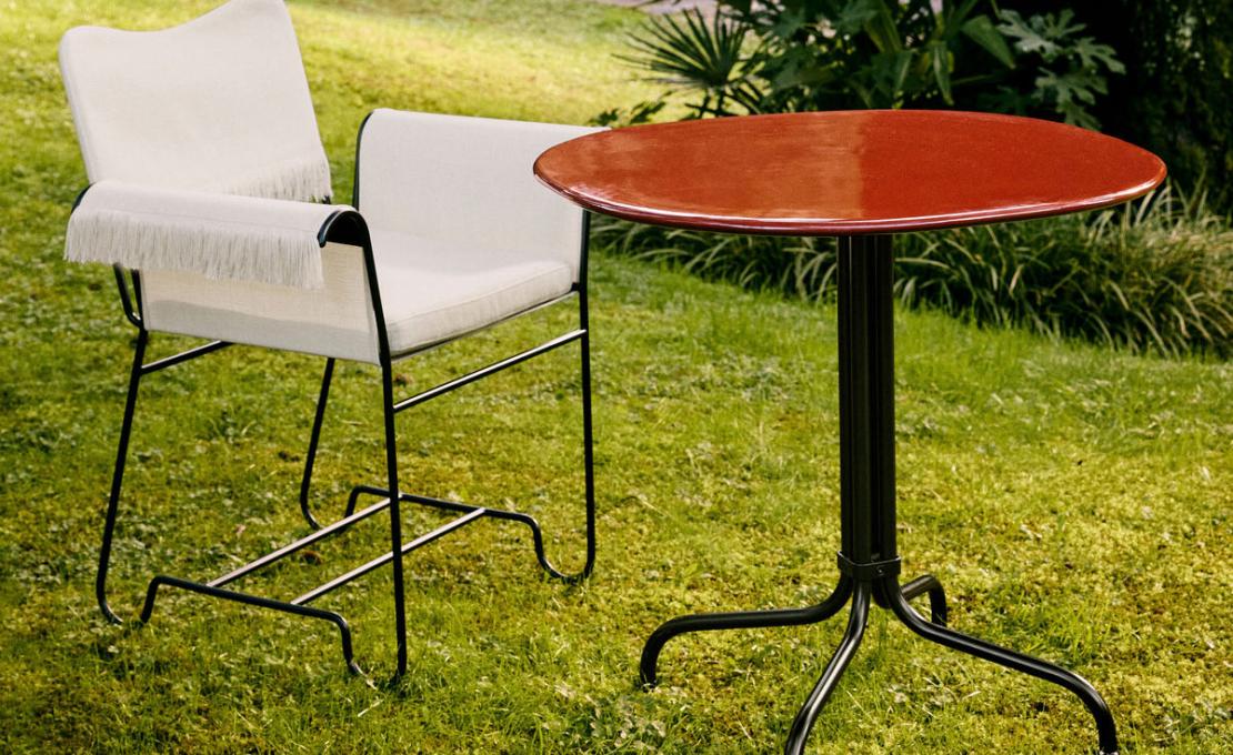 Обеденный стол модель Carmel Bistro Dining Table от фабрики Gubi