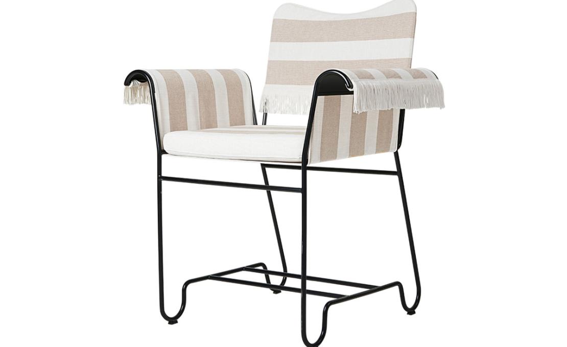 Стул модель Tropique Dining Chair with Fringes от фабрики Gubi