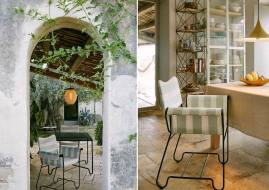 Стул модель Tropique Dining Chair with Fringes от фабрики Gubi