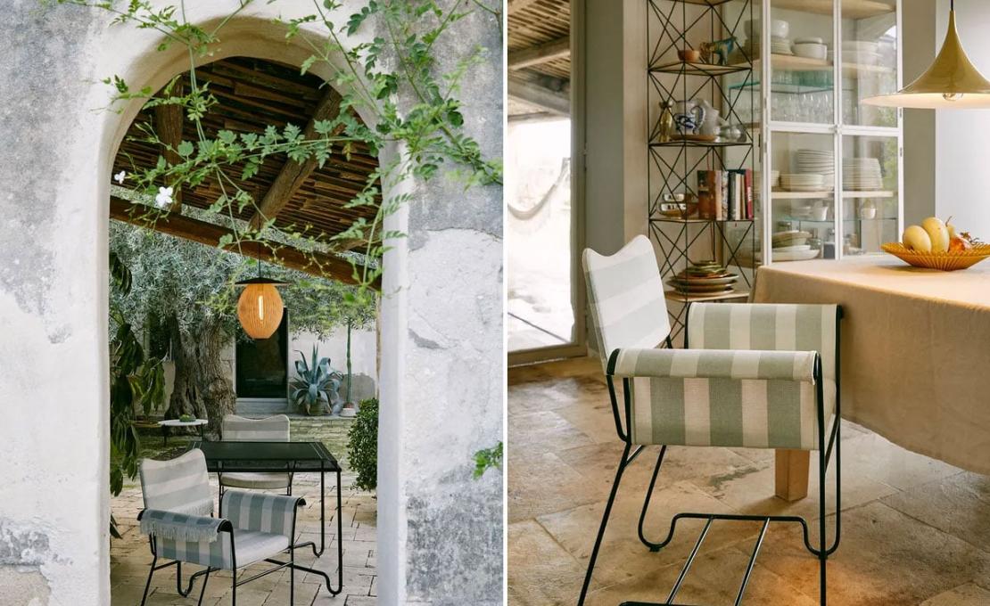 Стул модель Tropique Dining Chair with Fringes от фабрики Gubi